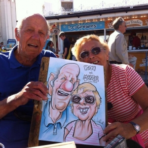 party caricatures