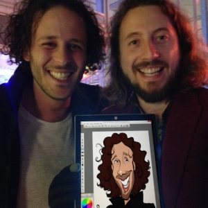 ipad caricaturist