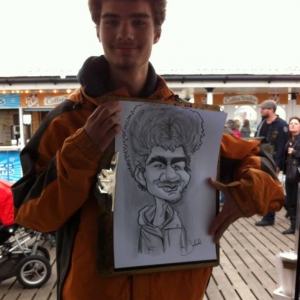 live caricaturist