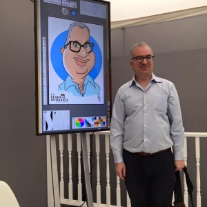 tradeshow caricature