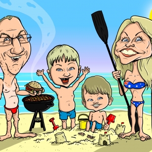 Family Caricature